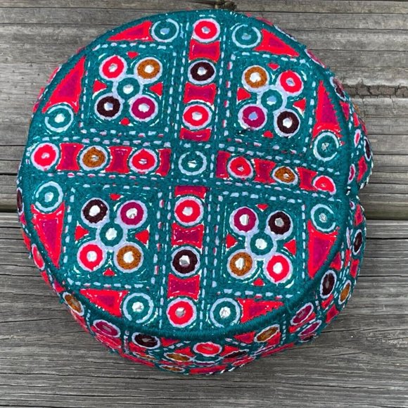 Sindhi Men Hat Handmade Cultural Embroidery Multi Color Traditional Topi Cap Hat - Picture 4 of 10